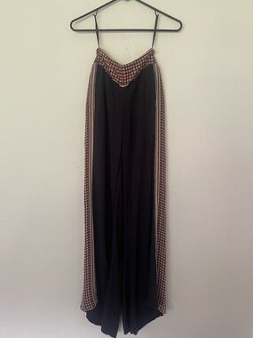 Flowy wide legged pants with smocked waist